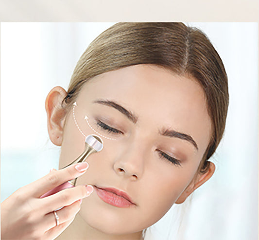 ML007 Prospera Gold Magnetic Facial Massager- Apple Color