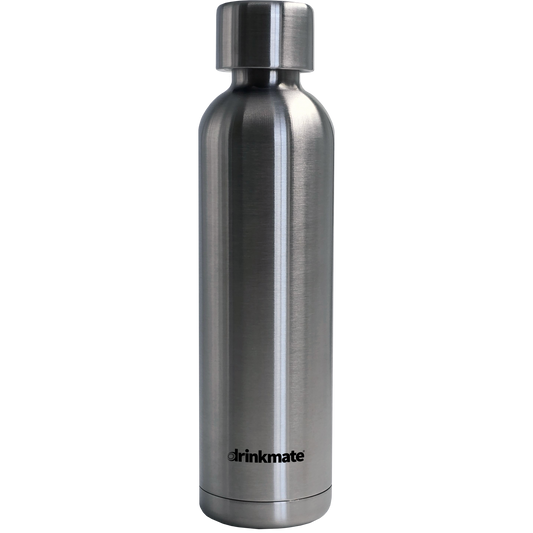 0.7L Stainless Steel Carbonation Bottle, Compatible with Standard Fizz Infuser