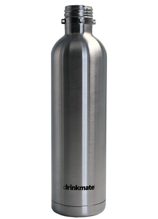 0.7L Stainless Steel Carbonation Bottle, Compatible with Standard Fizz Infuser