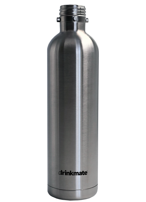 0.7L Stainless Steel Carbonation Bottle, Compatible with Standard Fizz Infuser