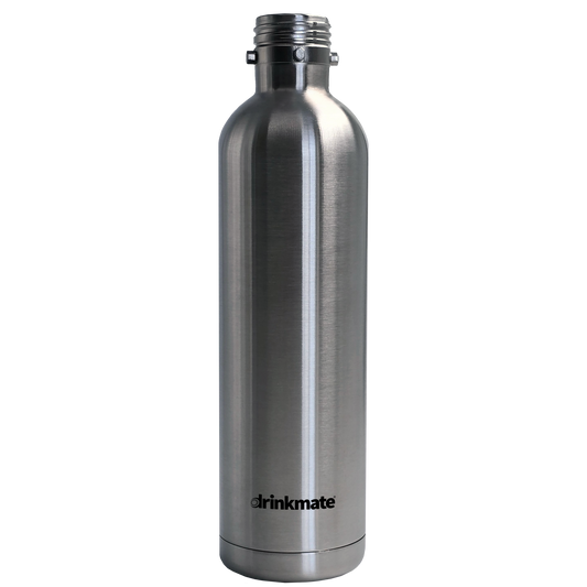 0.7L Stainless Steel Carbonation Bottle, Compatible with Standard Fizz Infuser