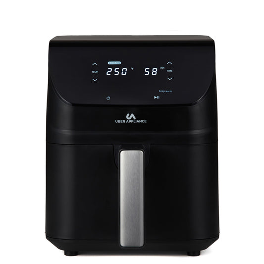 Uber Appliance Air Fryer XL Deluxe - 5Qt PFOA/PTFE Free Ceramic Non Stick