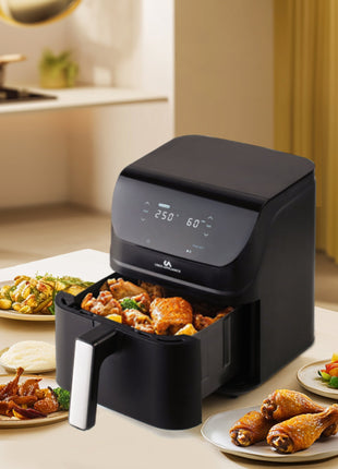 Uber Appliance Air Fryer XL Deluxe - 5Qt PFOA/PTFE Free Ceramic Non Stick