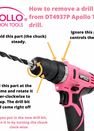 10.8 Volt Lithium-Ion Cordless Drill with 30 Piece Accessory Set PINK - DT4937P