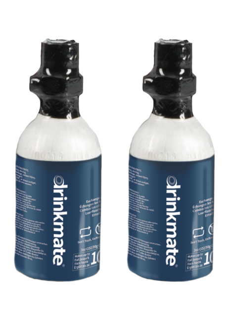 10L (3 oz) CO2 Cylinders - Twin pack
