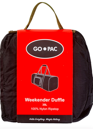The Roadtripper Duffle 35L - Flat Black