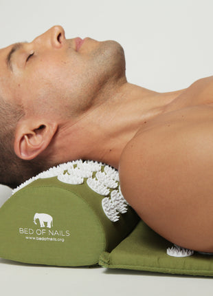 BON Acupressure Mat & Pillow - Green