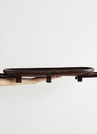 Swazi Long Wooden Serving Tray