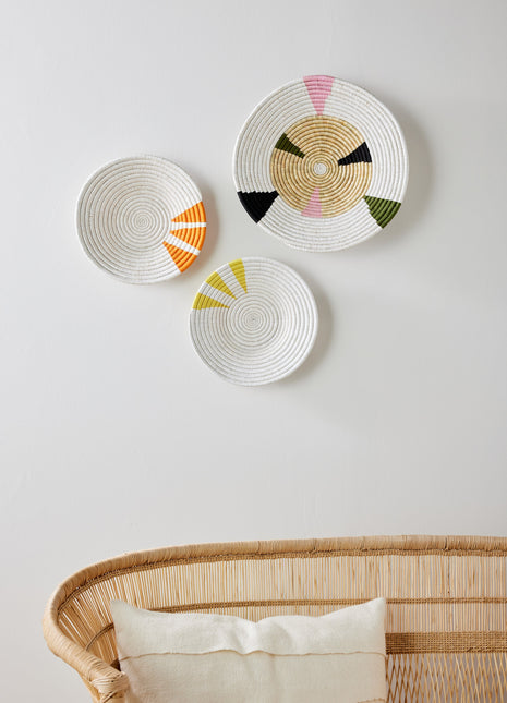 Moja Yellow Wall Basket