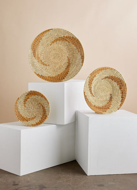 Bahari Banana Bark Wall Basket