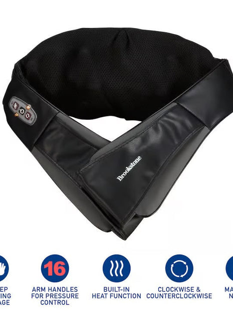 BK5613 Brookstone Shiatsu Neck & Shoulder Massager