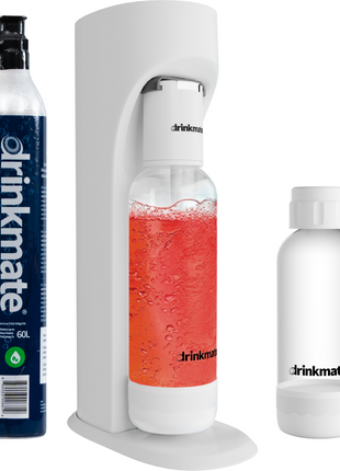 OmniFizz SPECIAL BUNDLE, Sparkling Water and Soda Maker, Carbonates ANY Drink