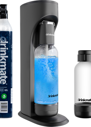 OmniFizz SPECIAL BUNDLE, Sparkling Water and Soda Maker, Carbonates ANY Drink