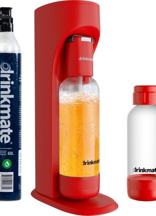 OmniFizz SPECIAL BUNDLE, Sparkling Water and Soda Maker, Carbonates ANY Drink