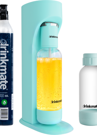 OmniFizz SPECIAL BUNDLE, Sparkling Water and Soda Maker, Carbonates ANY Drink