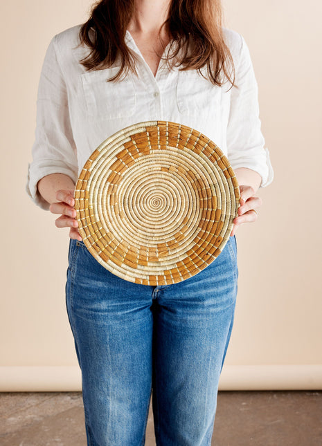 Bahari Banana Bark Wall Basket