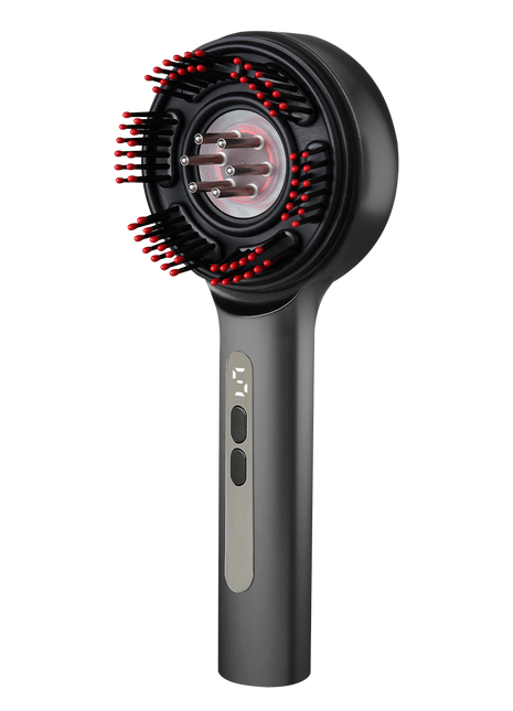 PL045 Panther Glow 3X LED Hair Rejuvenate Massage Comb (5-speed, essential oil induction)