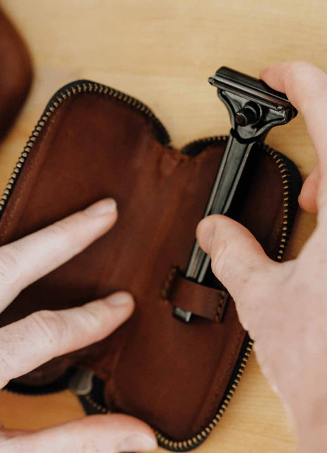 The Leather Travel Case