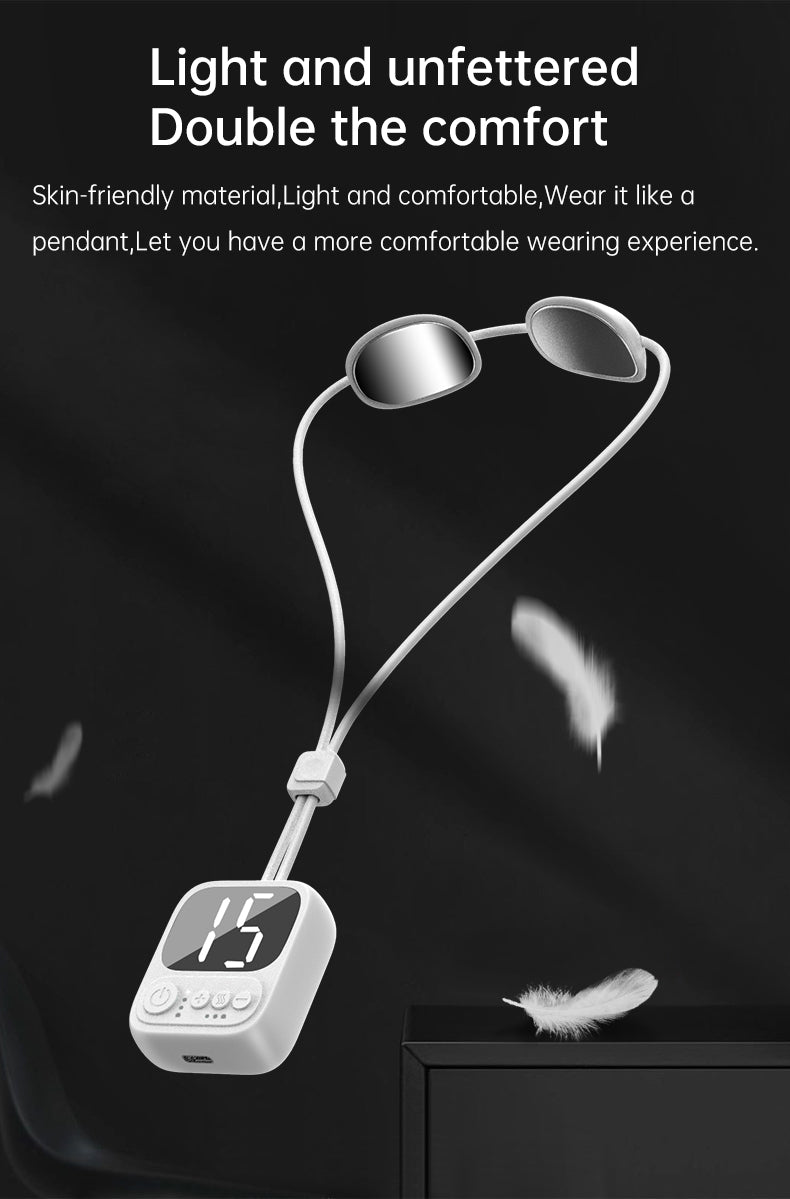 PL025A Prospera  Hands Free EMS Neck Massager Heated 4 modes 15 levels