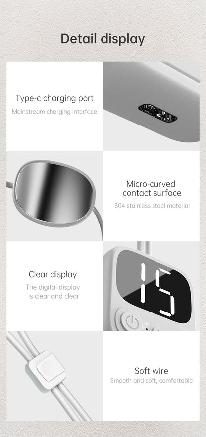 PL025A Prospera  Hands Free EMS Neck Massager Heated 4 modes 15 levels