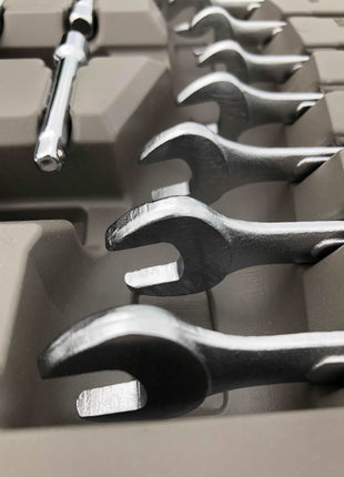 95 Piece Mechanics Tool Set in Metric and SAE for Small Engine, Mechanical and General Repairs – DT1242