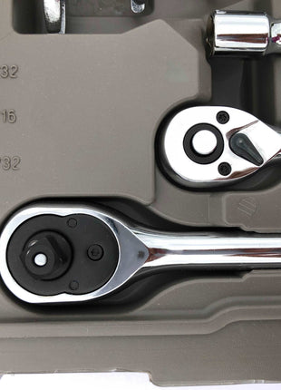 95 Piece Mechanics Tool Set in Metric and SAE for Small Engine, Mechanical and General Repairs – DT1242