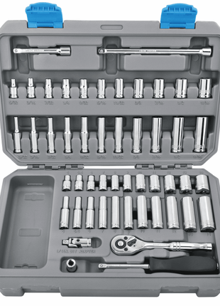 APOLLO TOOLS - DT0004-50 Piece ¼” Drive Socket Set