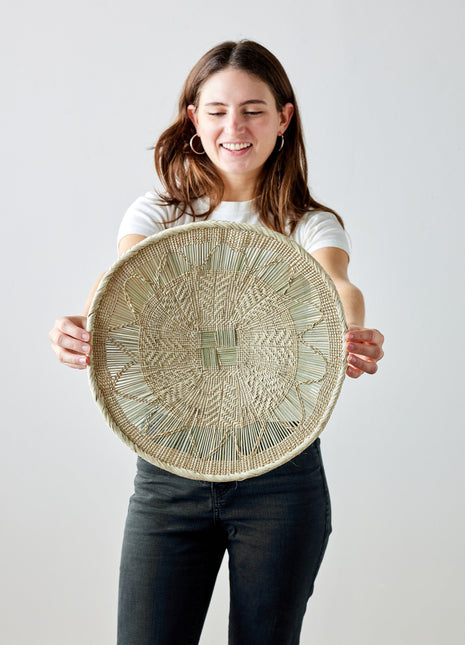 Binga Lace Blonde Basket