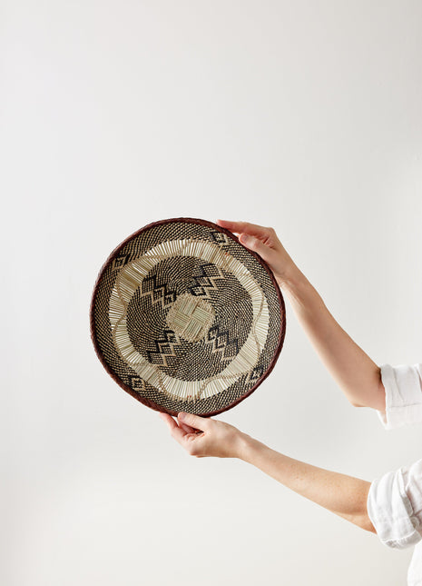 Binga Lace Patterned Basket