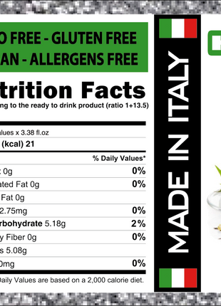 Green Tea Premium Italian Syrup