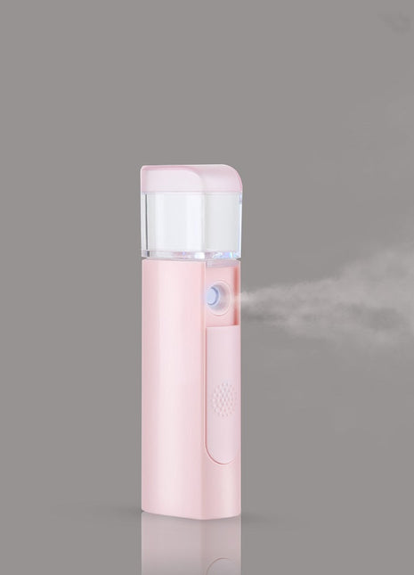 DL016-P Prospera Hand-Held Nano Mist Facial Steamer-Pink