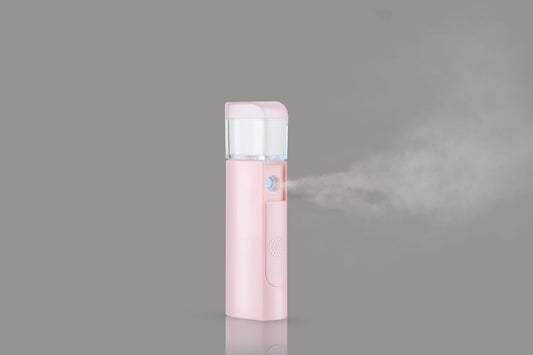 DL016-P Prospera Hand-Held Nano Mist Facial Steamer-Pink