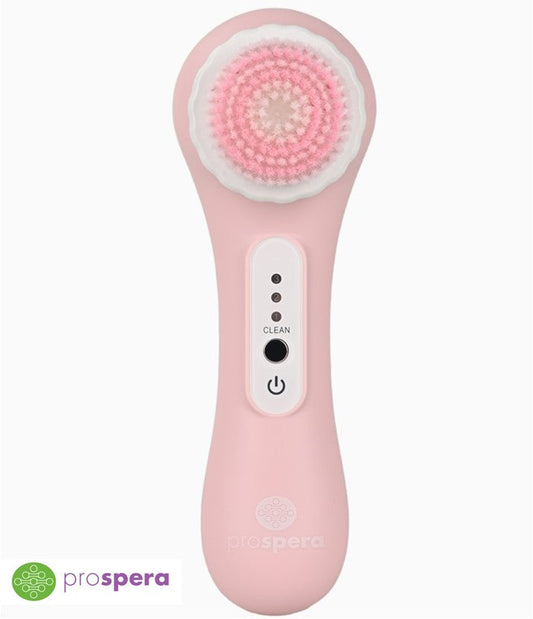 DL028-Pink Ultrasonic Facial Brush