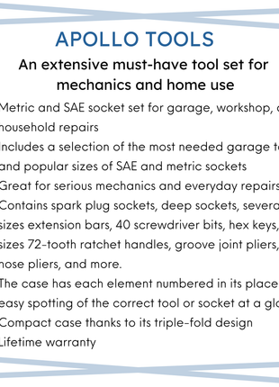 163 Piece Mechanics Tool Kit -- DT0002