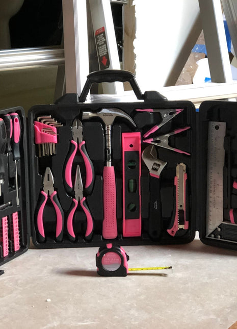 71 Piece Household Tool Kit Pink - DT0204P