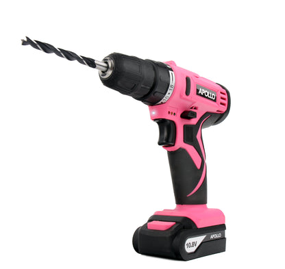 10.8 Volt Lithium-Ion Cordless Drill with 30 Piece Accessory Set PINK - DT4937P