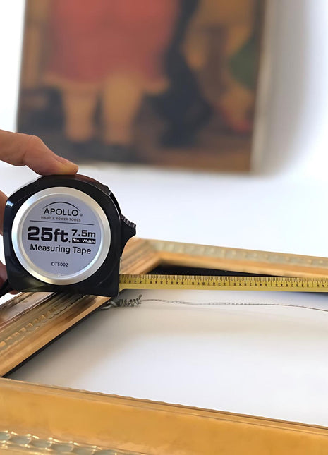 25ft. Tape Measure - Black - DT5002