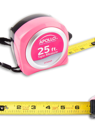 25ft. Tape Measure - Pink - DT5002P