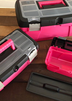 3 Piece Tool Box - Pink - DT5005P
