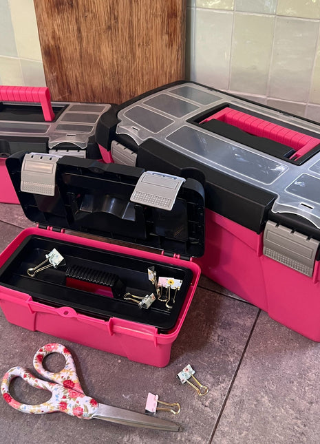 3 Piece Tool Box - Pink - DT5005P