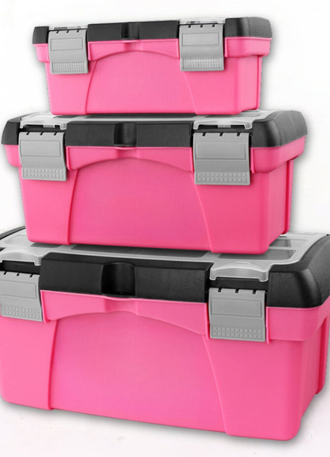 3 Piece Tool Box - Pink - DT5005P