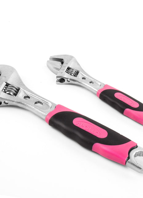 2 Adjustable Wrenches - Pink - DT5007P