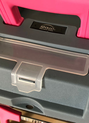 Pink 170 Piece Household Tool Kit with New and Improved Tool Box - DT7103P