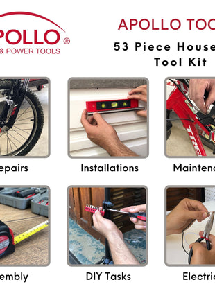 53 Piece Household Tool Kit - DT9408