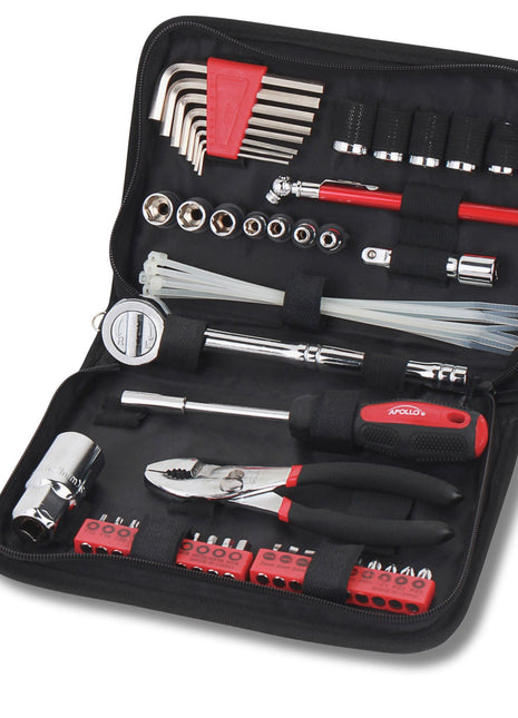 56 Piece Metric Auto Tool Set In Zipper Case - DT9775