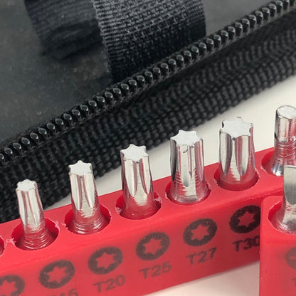 56 Piece Metric Auto Tool Set In Zipper Case - DT9775