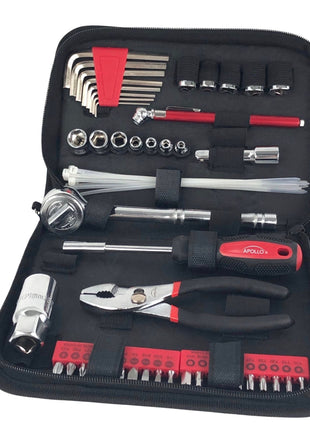 56 Piece Metric Auto Tool Set In Zipper Case - DT9775