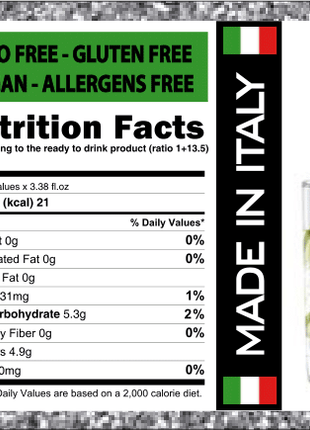 Tonic Water Premium Italian Syrup