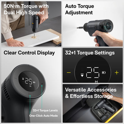 HOTO 16V Brushless Drill