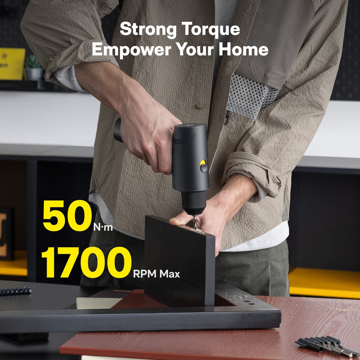 HOTO 16V Brushless Drill